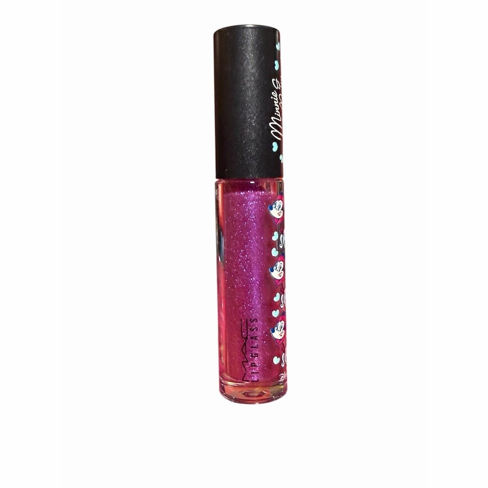 MAC Disney Minnie & Daisy Lipglass Lip Gloss in Pink Polka Dots LIMITED EDITION - Picture 11 of 16